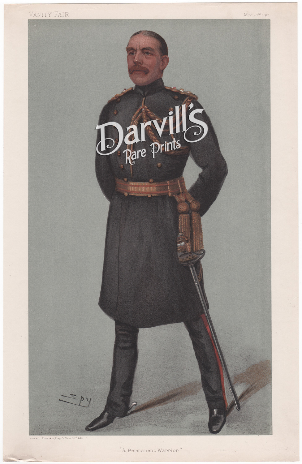 Colonel Sir Edward Willis Duncan Ward May 30 1901 a permanent warrior
